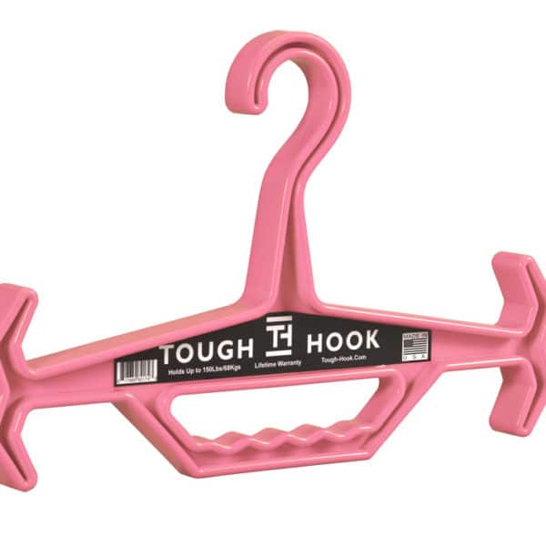 Original Tough Hook Hanger in "Courage Pink Hanger" to support the Cancer Support Community Montana