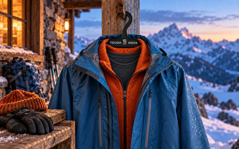 Essential Camping Equipment You Need for Mountaineering | Heavy Duty Hangers by Tough Hook Clothing and Layering for the Climb