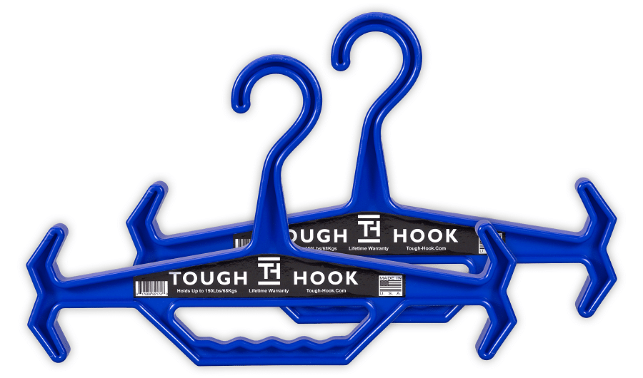 Original Blue SMALLER | Heavy Duty Hangers by Tough Hook