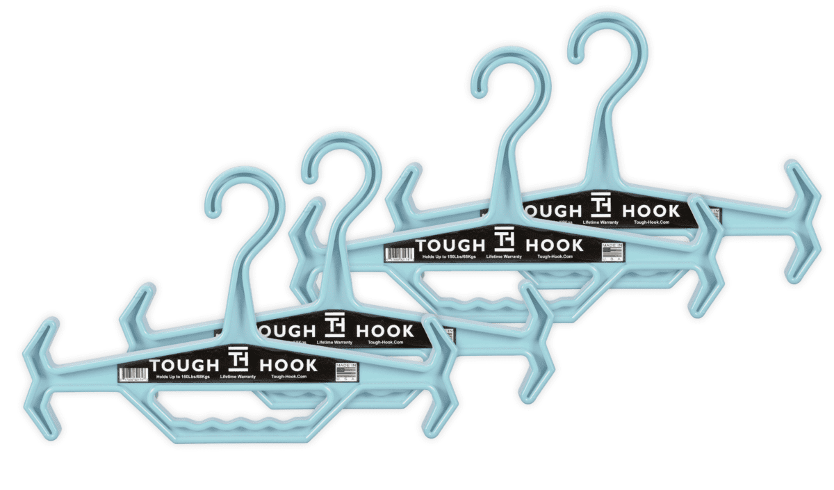 DOUBLE LXBLUE AND LXBLUE TOUGH HOOK HANGER 4 | Heavy Duty Hangers by Tough Hook