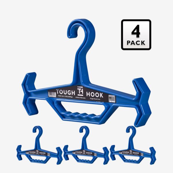 4 Pack Original Tough Hook Hanger Bundle