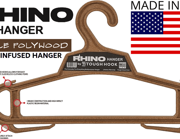 hanger rhino v01 maple polywood2 DEC 2022 3RD 1 | Heavy Duty Hangers by Tough Hook