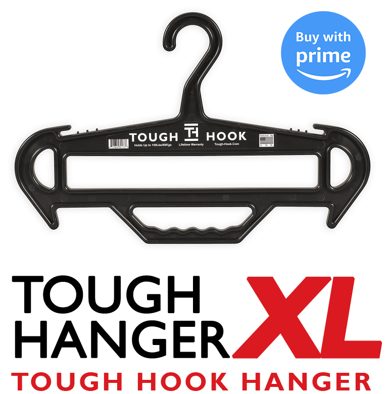 TOUGH HANGER BLACK ICON v02.png | Heavy Duty Hangers by Tough Hook