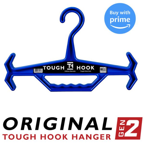 blue gen2 TOUGH HOOK HANGER v02 | Heavy Duty Hangers by Tough Hook