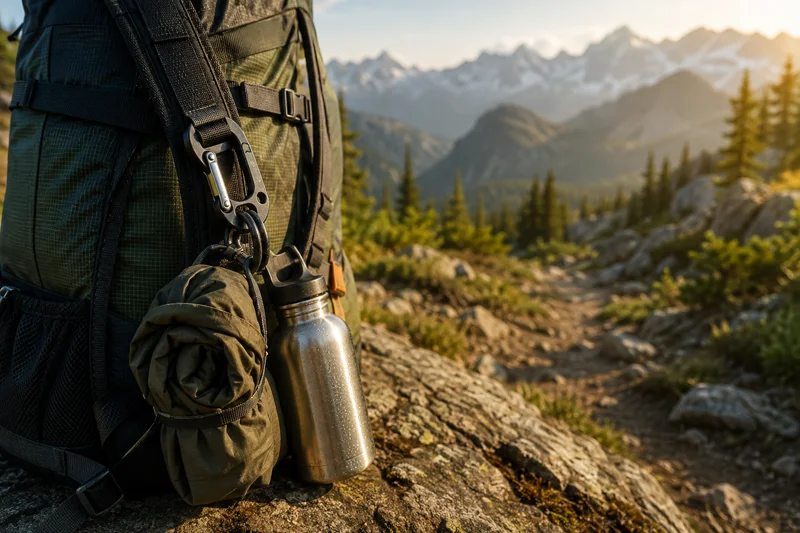 Backpack Hangers and Hooks for Hiking and Camping Trips | Heavy Duty Hangers by Tough Hook Hiking Hooks and Trekking Bag Hooks
