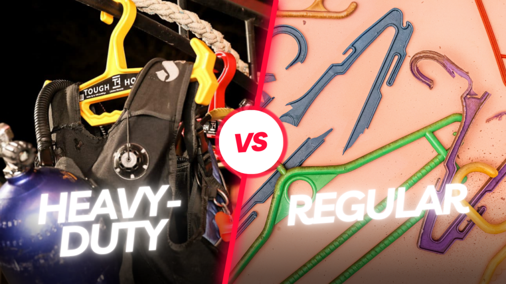 heavy duty hanger vs regular hanger