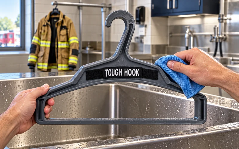 First Responder Gear Hanger Built for Firehouse Storage | Heavy Duty Hangers by Tough Hook Caring for and Maintaining Your Gear Hanger