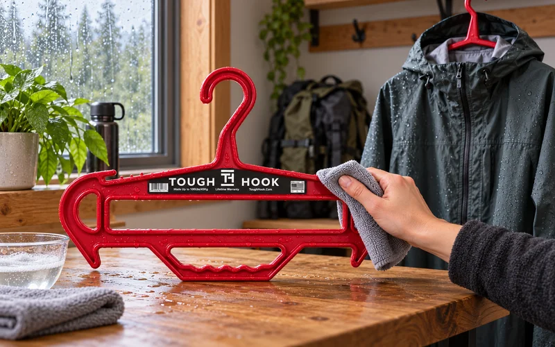 Caring for your rain jacket hanger