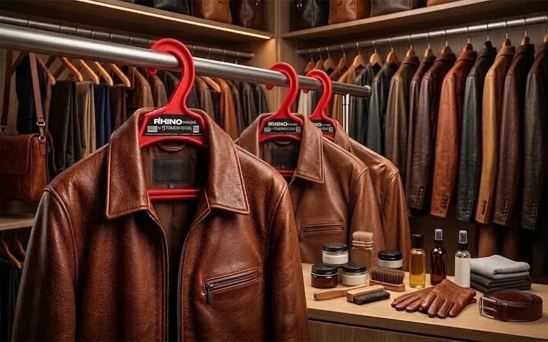 Leather Care and Why Hanger Choice Matters