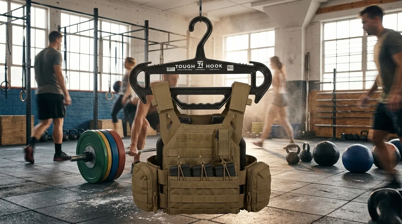 weighted vests hanger