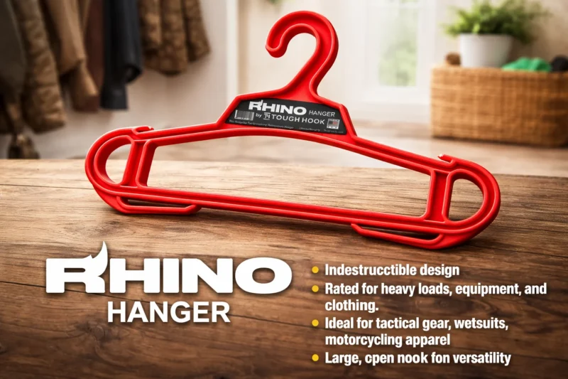 Best Ways to Organize Your Closet With Hangers | Heavy Duty Hangers by Tough Hook rhino hangers