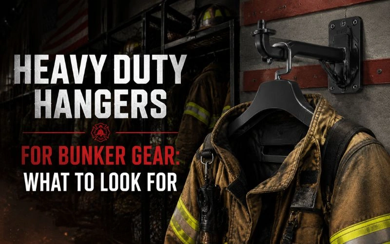 Heavy Duty Hangers for Bunker Gear