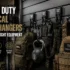 heavy-duty tactical gear hangers