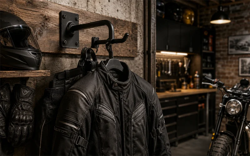 The Best Hanger for Heavy Motorcycle Jackets and Riding Gear