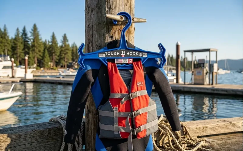 hanger for wetsuits and Life Vests