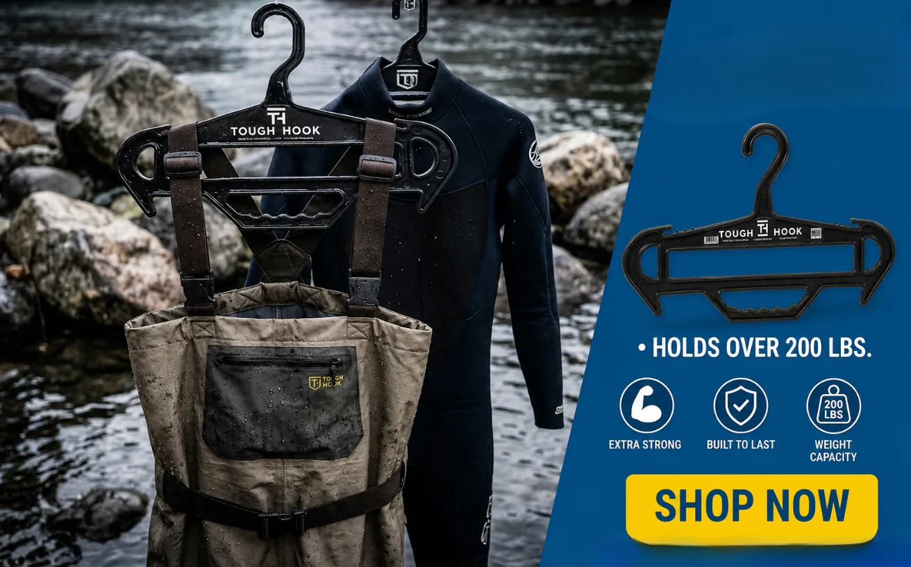 Why Wet Watersports Gear Needs a Hanger That Can Take the Weight | Heavy Duty Hangers by Tough Hook tough hanger XL