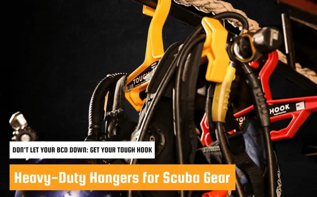 heavy duty hangers for scuba gear