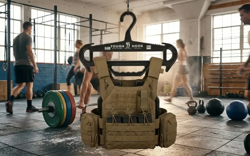 weighted vests hanger