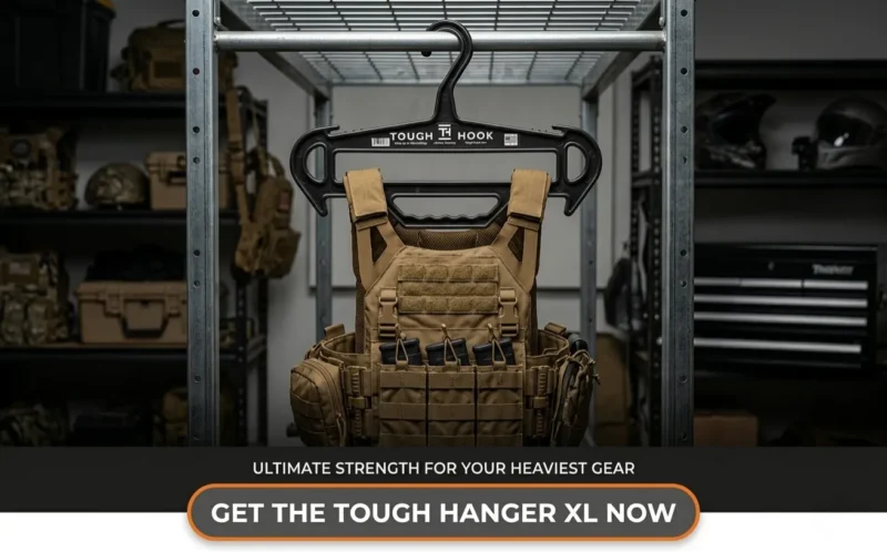 Why Your Camping Gear Deserves Better Than a Nail on the Wall | Heavy Duty Hangers by Tough Hook tough hanger xl