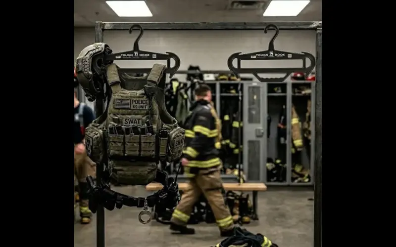 heavy duty hanger built for responder