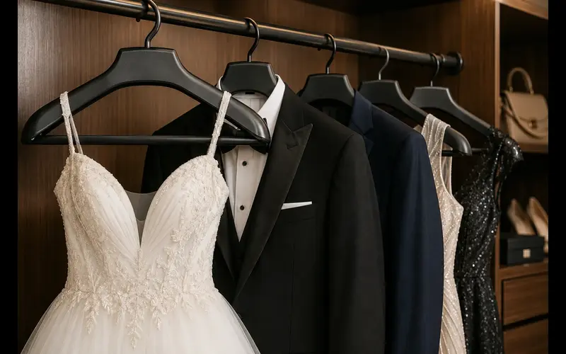 Formal wear and wedding gown