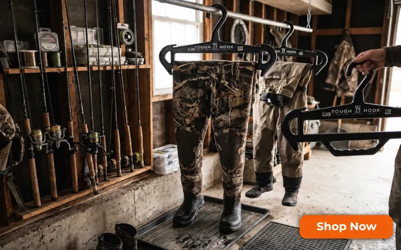 How to Maintain Your High and Dry Waders for Long-Lasting Use | Heavy Duty Hangers by Tough Hook How to Dry Out Waders the Right Way