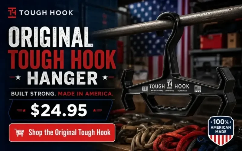 Waterproof Tactical Essentials: Gear, Storage, and Care | Heavy Duty Hangers by Tough Hook original tough hook hanger
