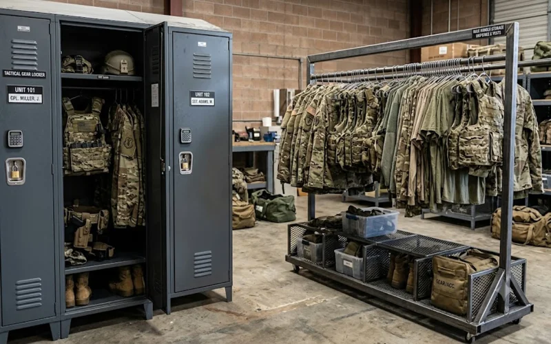Tactical Gear Lockers and Bulk Hanger Procurement for Agencies