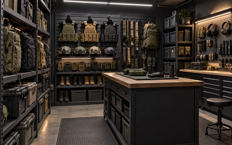 Tactical Gear Storage