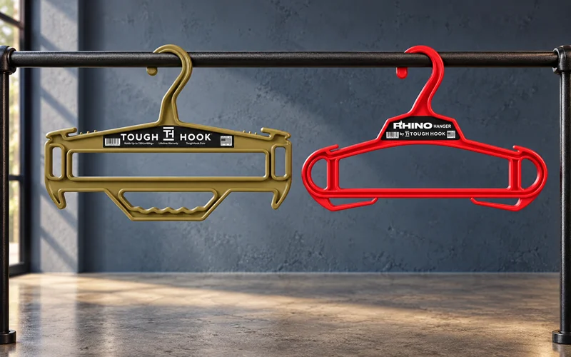 Heavy Duty Hangers for Workwear: Built to Last | Heavy Duty Hangers by Tough Hook Types of Heavy-Duty Hangers