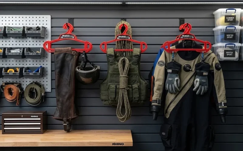 organize seasonal gear