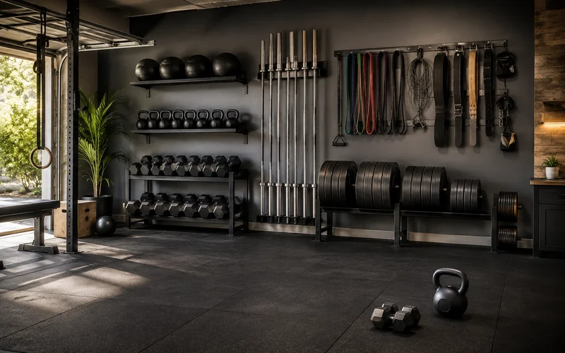 Tips to Organize Crossfit Equipment with Heavy Duty Hangers | Heavy Duty Hangers by Tough Hook gym