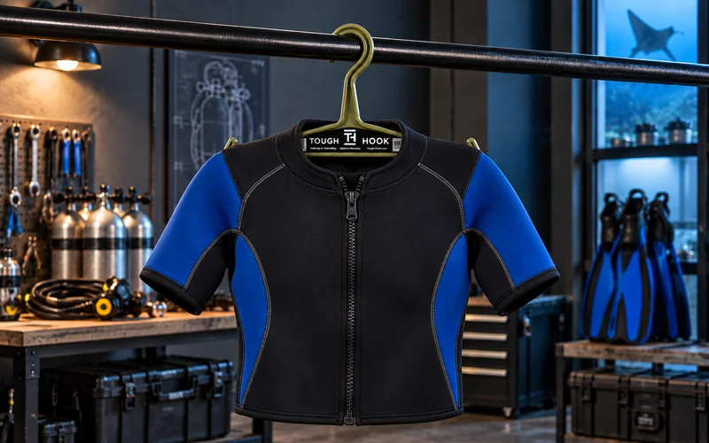 Scuba Diving Gear | Heavy Duty Hangers by Tough Hook Store scuba gear hanger right way